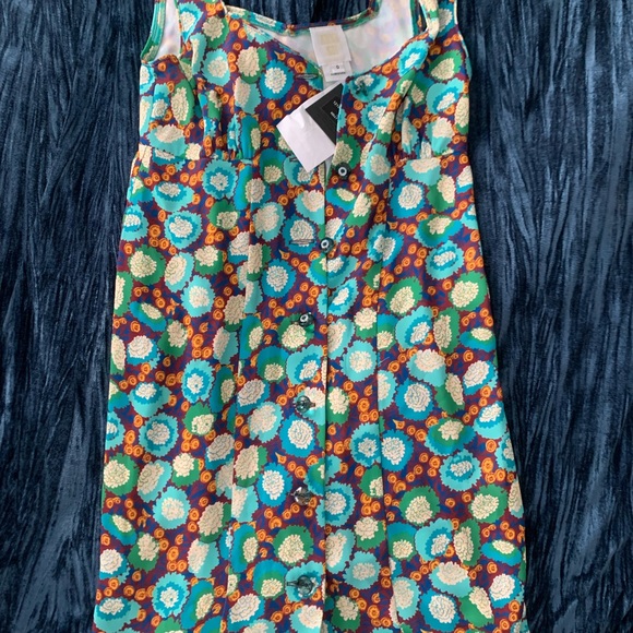 Anna Sui posy crepe dress NWT - Picture 3 of 3